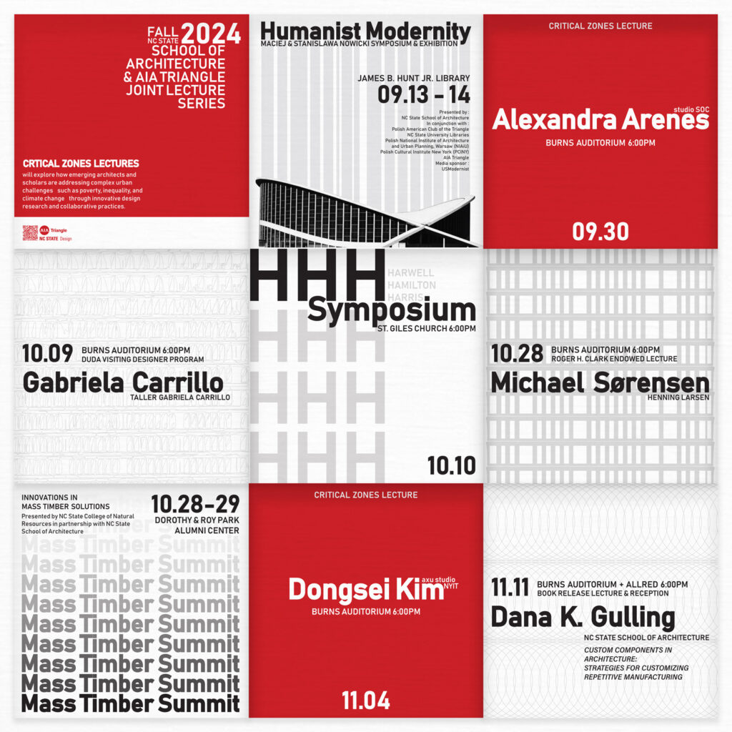 Fall 2024 School of Architecture Joint Lecture Series