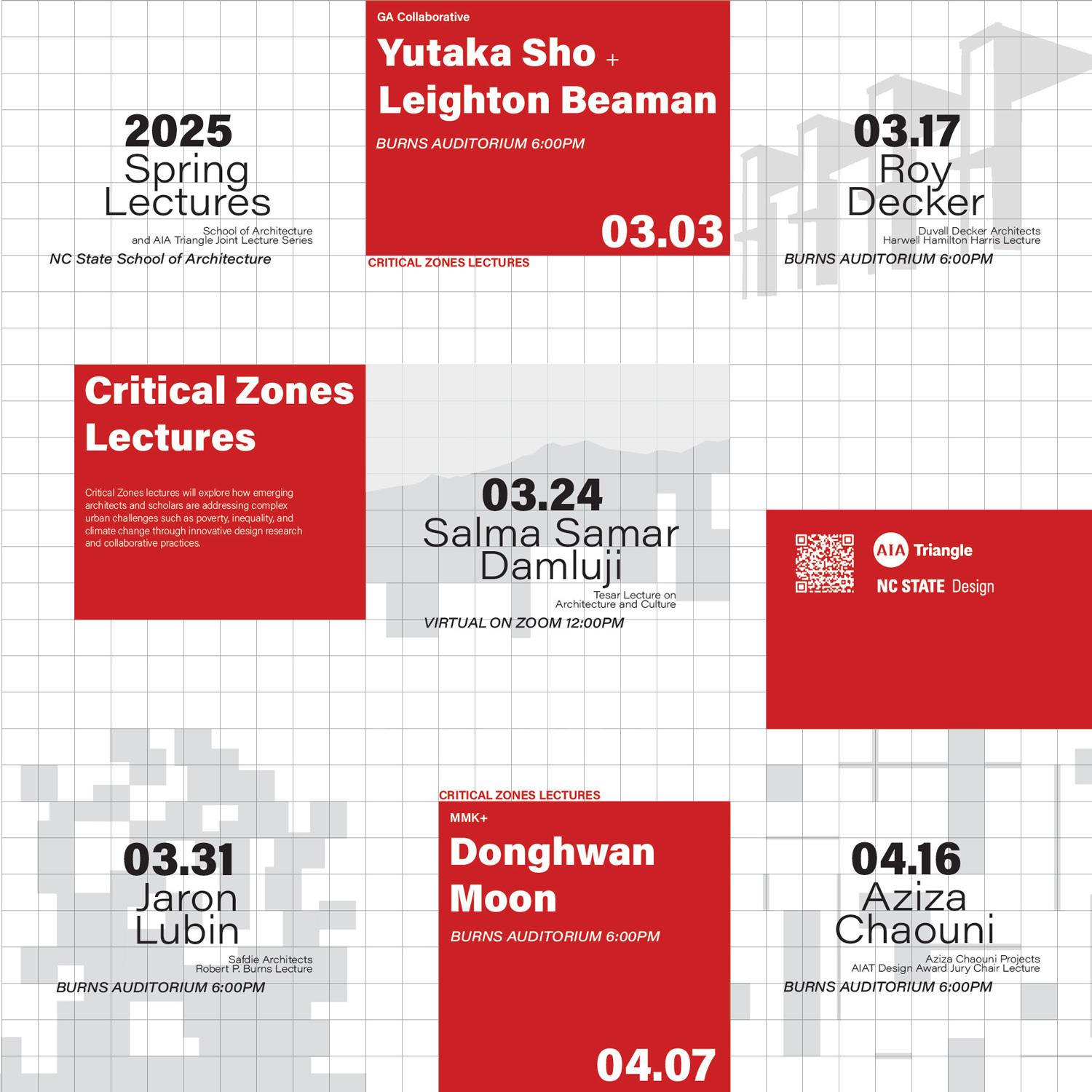 architecture 2025 spring lecture series