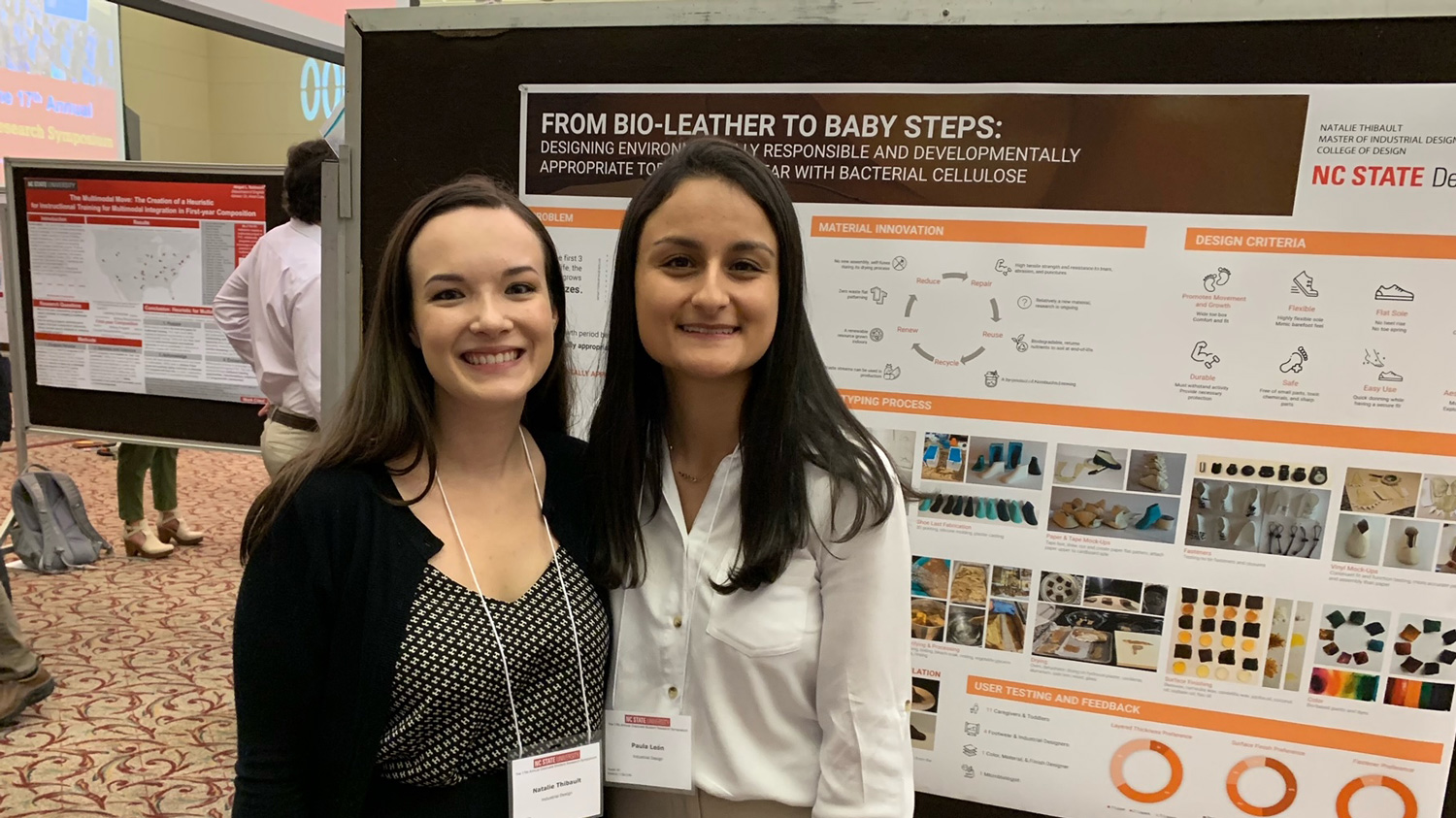 College of Design student winners at the NC State Grad Symposium