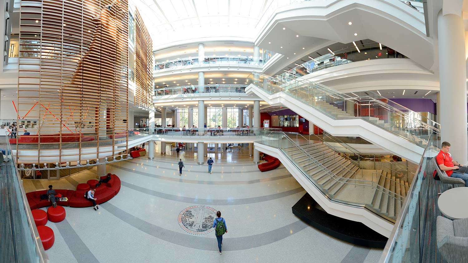 talley student union interior