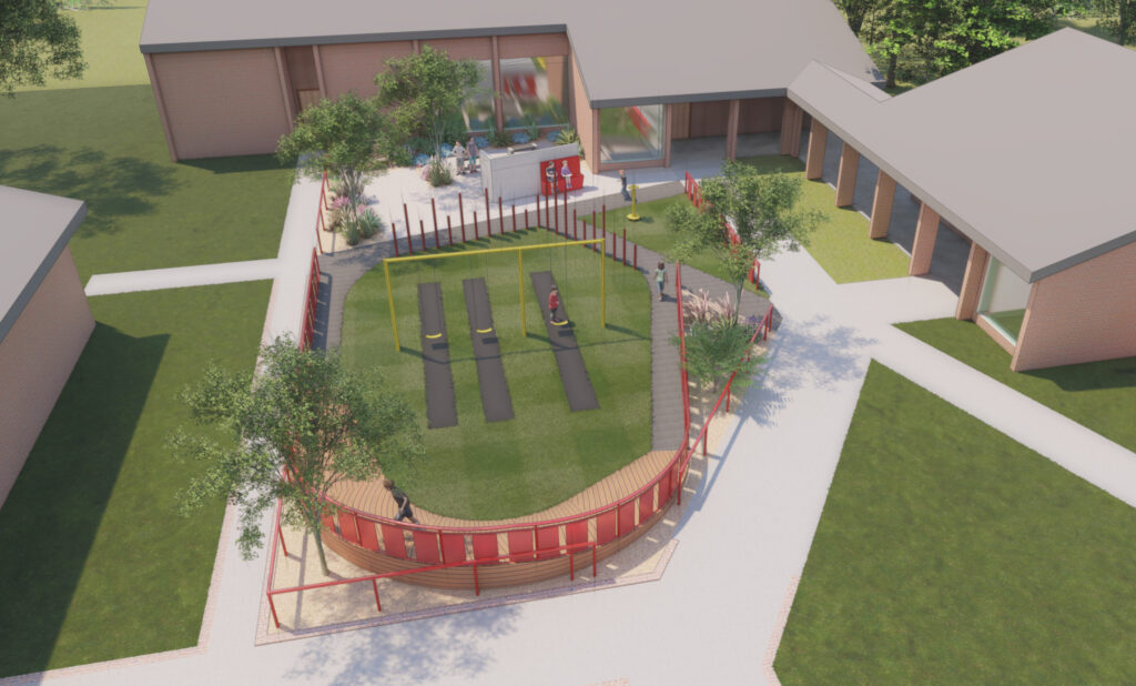 Rendering of play space