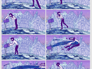 Rotoscoped Animation
