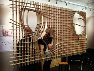 Parametric Wood Screen
