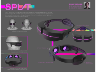 Industrial Design VR Headset Project