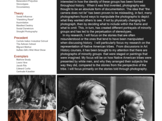 History Through the Lens: Storytelling with Photography