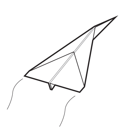 Paper Airplane Step 7