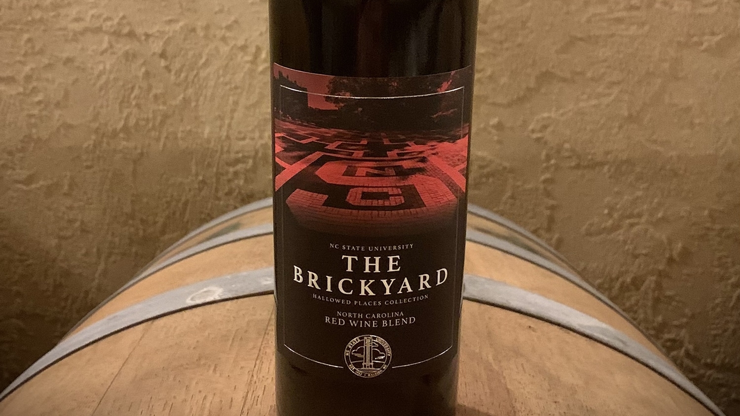 Brickyard wine bottle