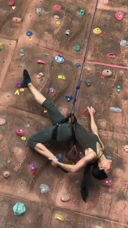 Meichun Liu Climbing Wall