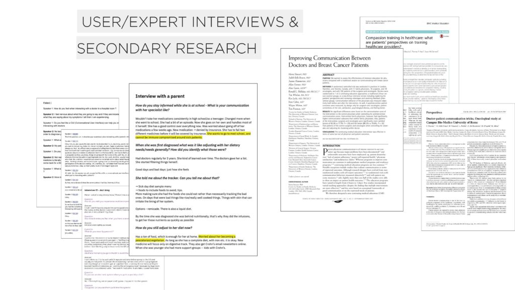 Based on this research, each team developed personas and scenarios