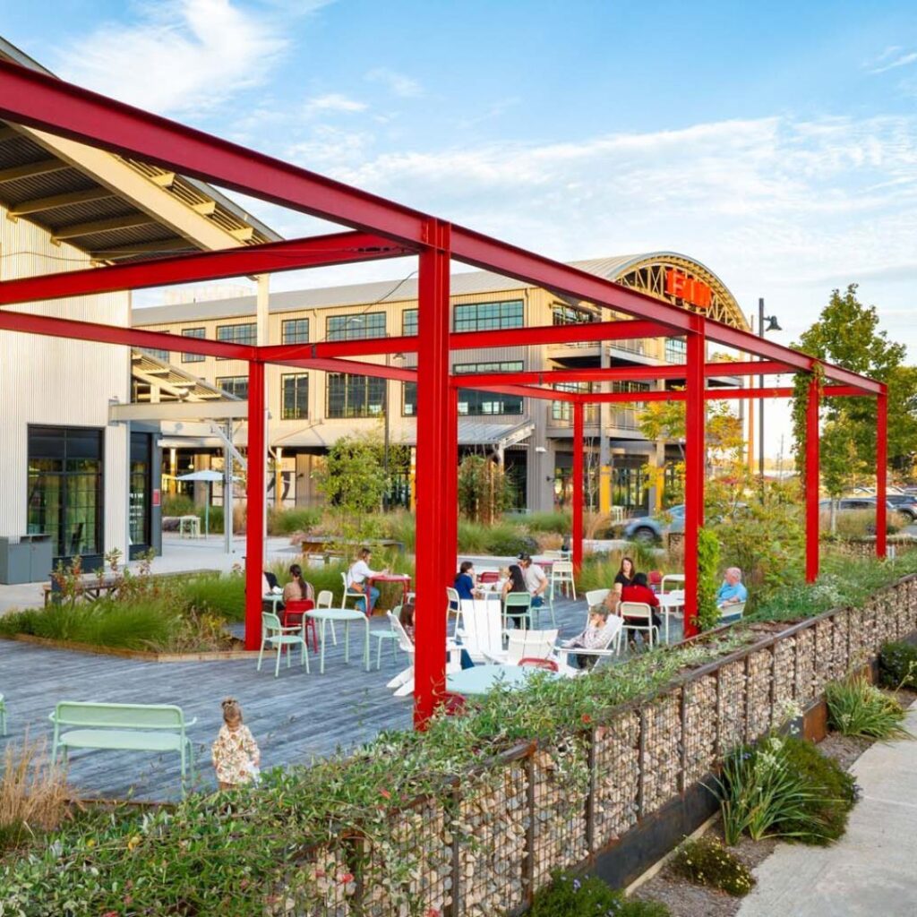 Raleigh Iron Works, ASLA award-winning project by Stewart. Photography by Tzu Chen.