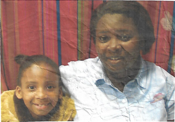 Oliver and her mom, photographed at the shelter in Chapel Hill.