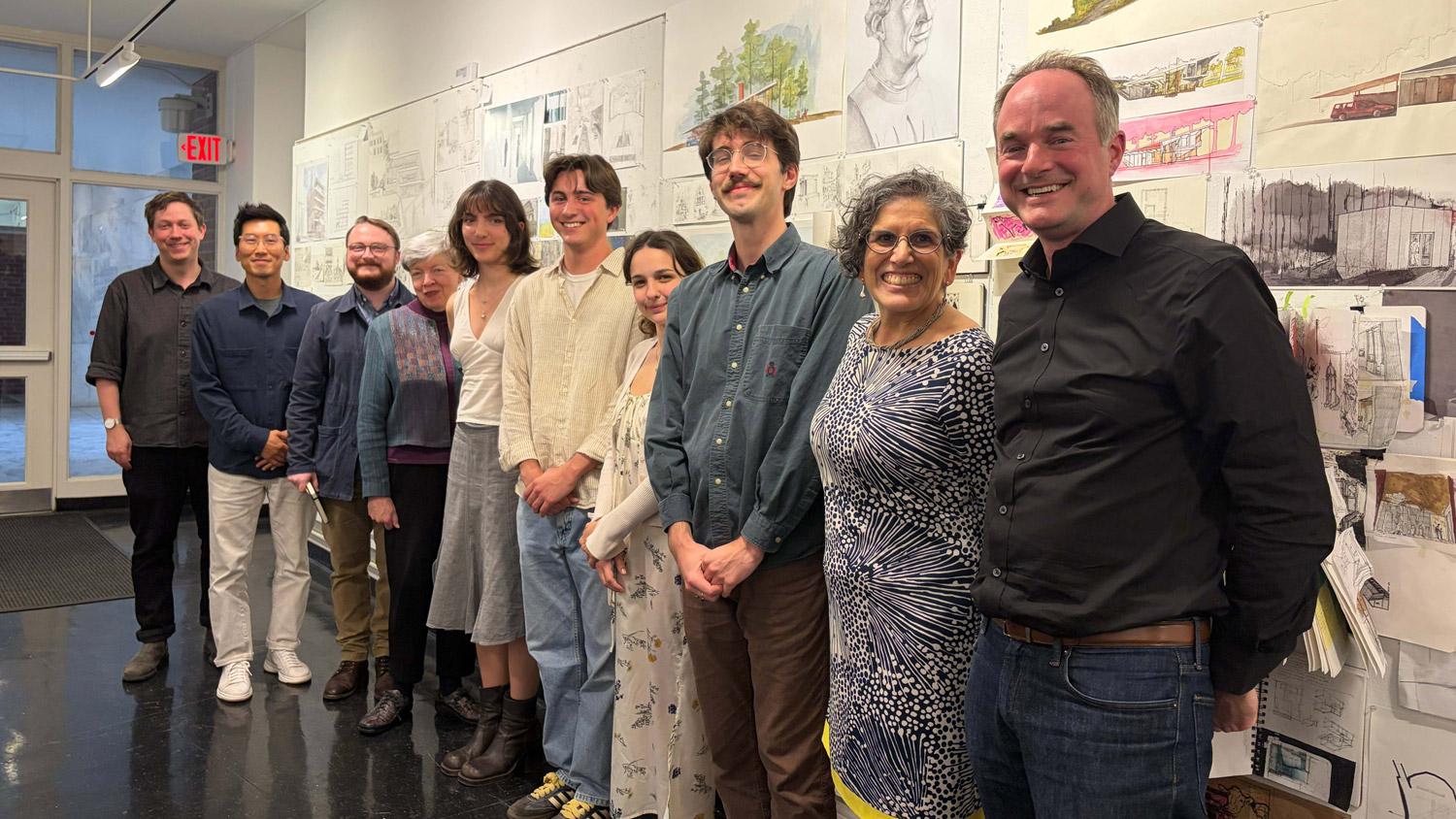 Winners, Jurors and Organizers of the 2026 Shawcroft Reception