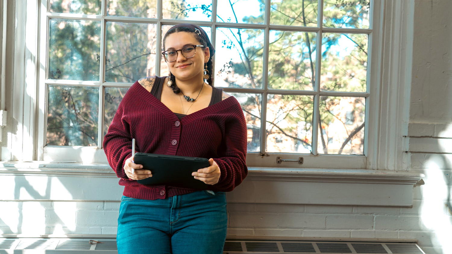 Mac Dameron used her funding to purchase an iPad, an essential tool for bringing her animations to life.